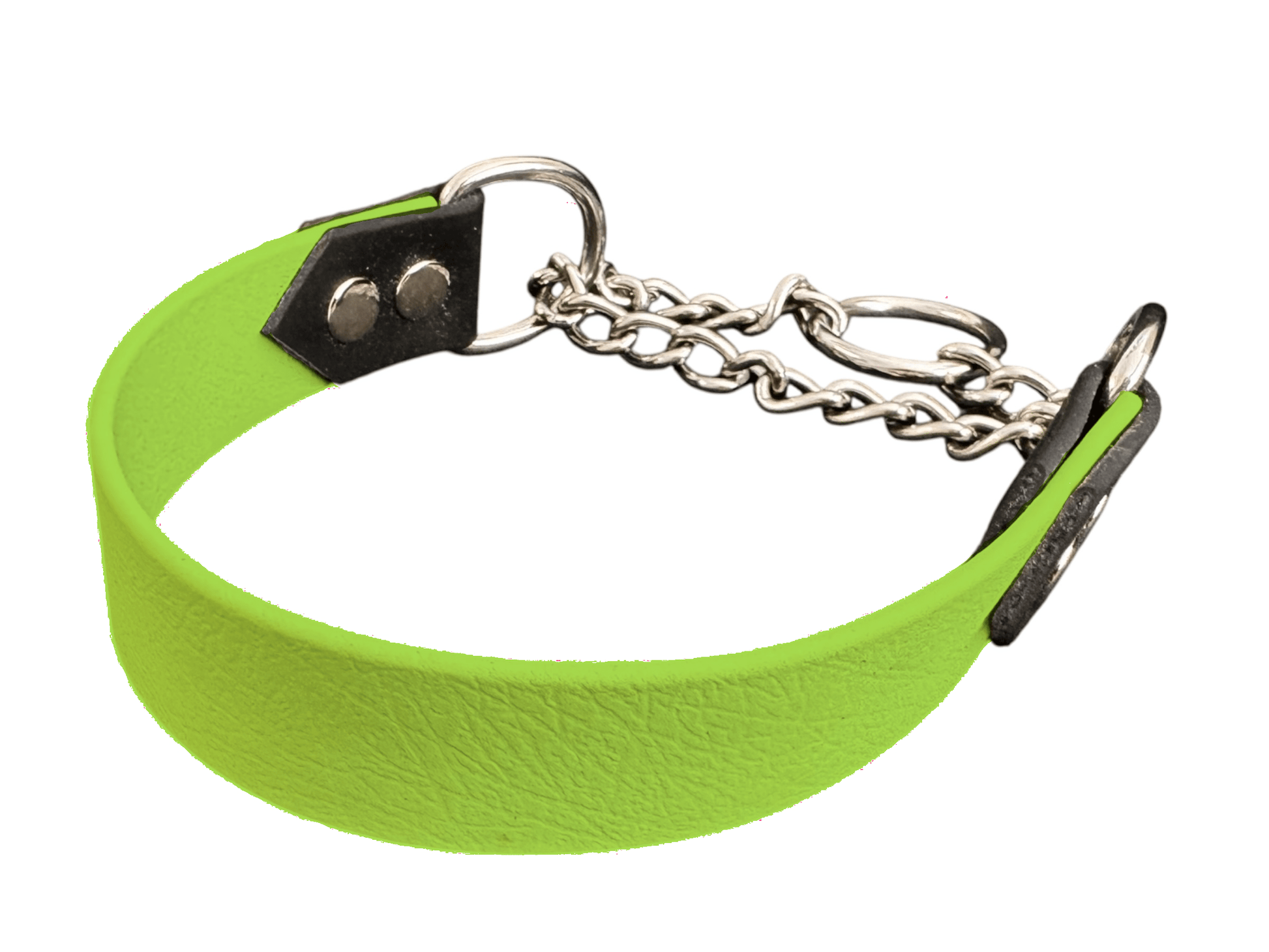 L'atelier du Fourmilier Martingales Vert Pomme Collier Martingale large (25 mm)