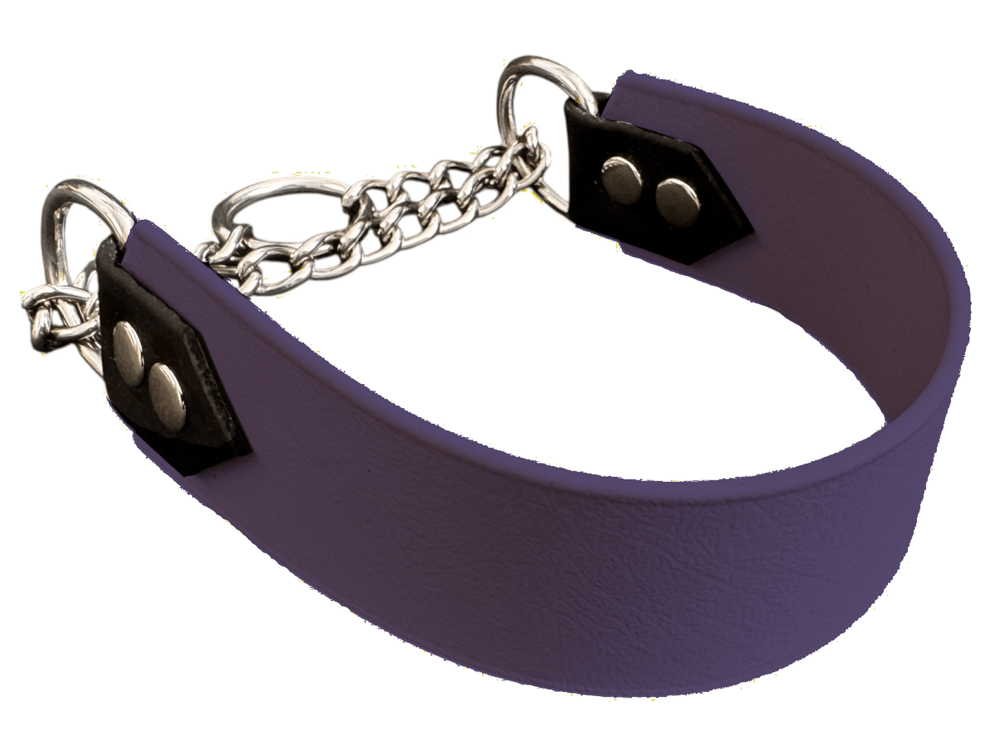 L'atelier du Fourmilier Martingales Violet Collier Martingale large (38mm)