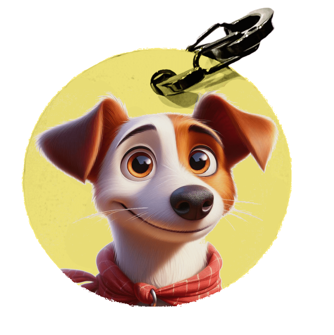 L'atelier du Fourmilier médaille Petite / Cartoon Médaille personnalisée Jack Russell – L'Atelier du Fourmilier