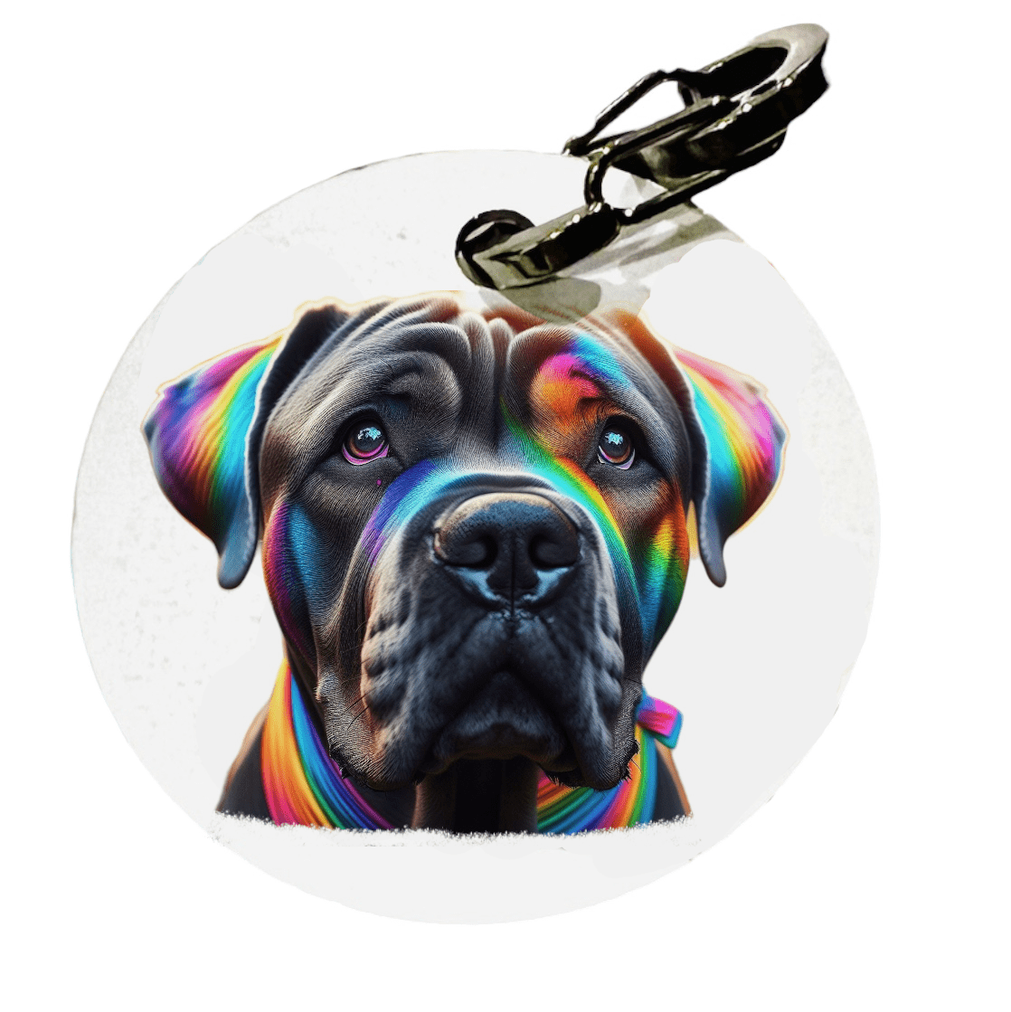 L'atelier du Fourmilier médaille Petite / Colorfull1 Médaille personnalisée Cane Corso - L'Atelier du Fourmilier