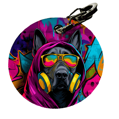 L'atelier du Fourmilier médaille Petite / super dog Médaille personnalisée Malinois