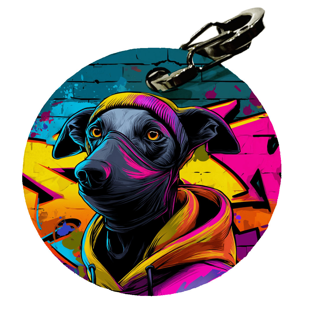 L'atelier du Fourmilier médaille Petite / super dog Médaille personnalisée pour Whippet – Fabriquée en France