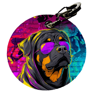 L'atelier du Fourmilier médaille Petite / super dog Médaille personnalisée Rottweiler – L'Atelier du Fourmilier