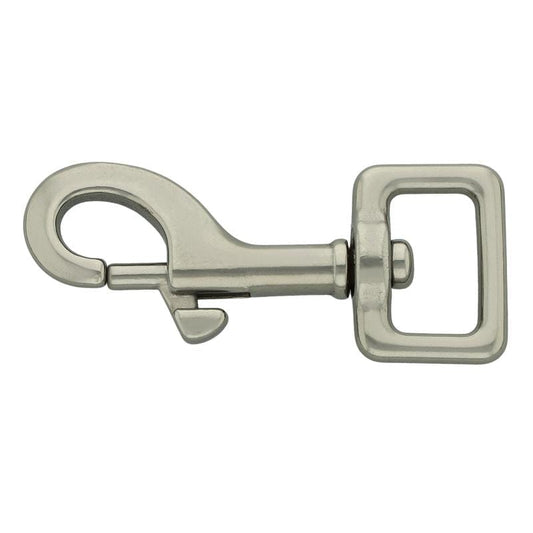 Atelier du Fourmilier Mousqueton Mousqueton inox 20 mm – acier inoxydable – 67 mm – charge de rupture 220 kg