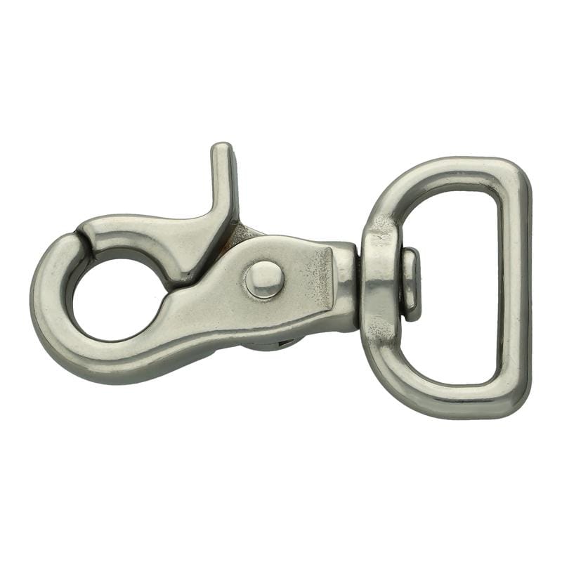 Atelier du Fourmilier Mousqueton Mousqueton mexicain inox – 20 ou 25 mm – Haute résistance