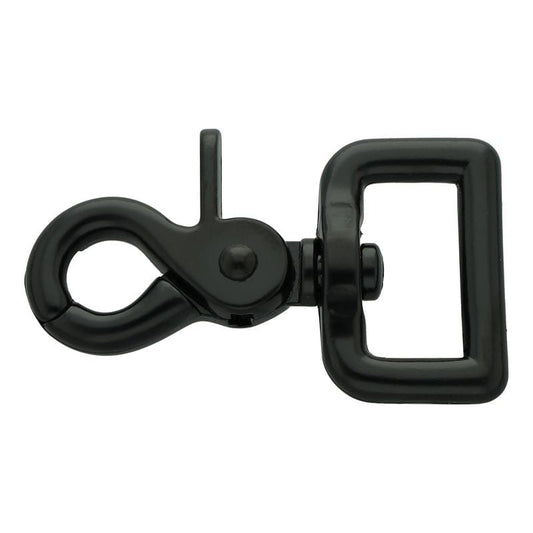 Atelier du Fourmilier Mousqueton Mousqueton mexicain noir 25 mm – 64 mm –  bouclerie a l'unité