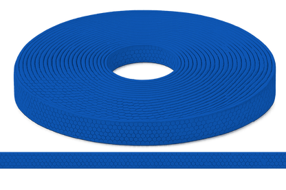 L'atelier du Fourmilier Sangle Hexa au mètre 20mm / Hexa Bleu Sangle HEXA au mètre – Imperméable, résistante et souple – 20, 25 et 38 mm
