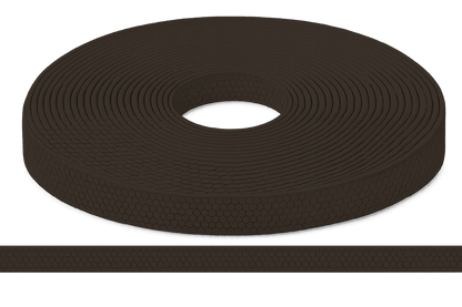 L'atelier du Fourmilier Sangle Hexa au mètre 20mm / Hexa Chocolat Sangle HEXA au mètre – Imperméable, résistante et souple – 20, 25 et 38 mm