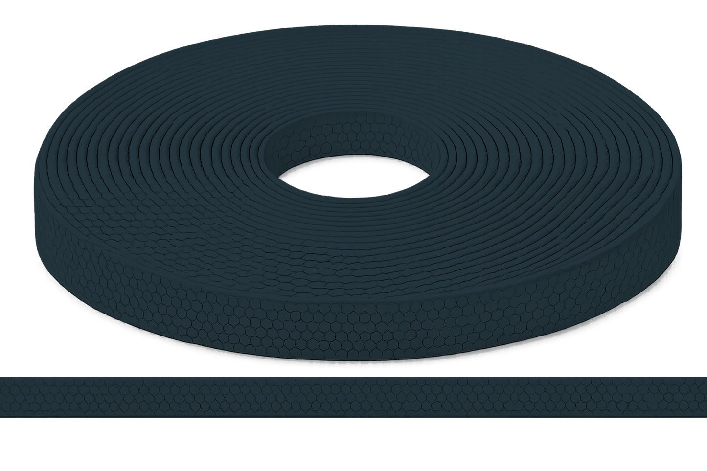 L'atelier du Fourmilier Sangle Hexa au mètre 20mm / Hexa Pétrole Sangle HEXA au mètre – Imperméable, résistante et souple – 20, 25 et 38 mm