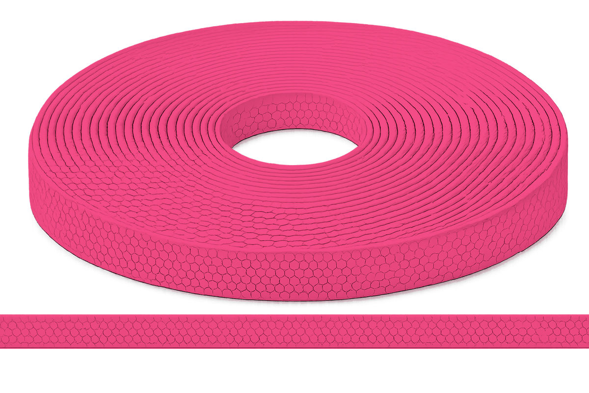 L'atelier du Fourmilier Sangle Hexa au mètre 20mm / Hexa Rose Sangle HEXA au mètre – Imperméable, résistante et souple – 20, 25 et 38 mm