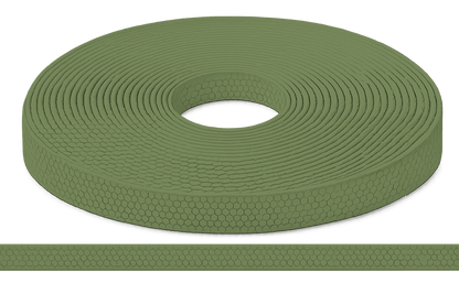 L'atelier du Fourmilier Sangle Hexa au mètre 20mm / Hexa Vert jade Sangle HEXA au mètre – Imperméable, résistante et souple – 20, 25 et 38 mm