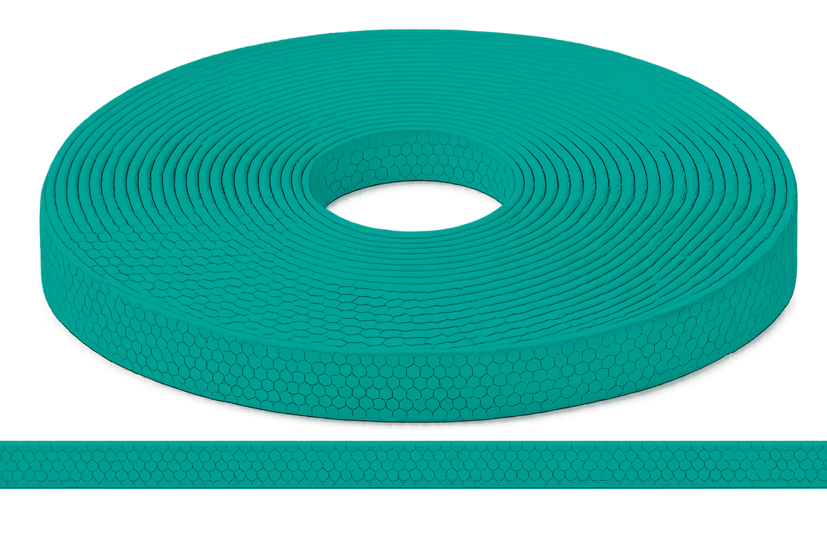 L'atelier du Fourmilier Sangle Hexa au mètre 20mm / Hexa Vert pastel Sangle HEXA au mètre – Imperméable, résistante et souple – 20, 25 et 38 mm