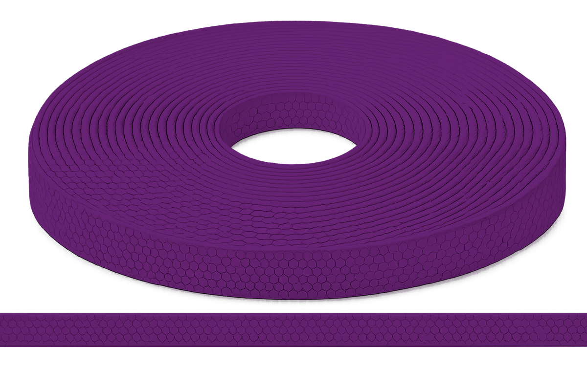 L'atelier du Fourmilier Sangle Hexa au mètre 20mm / Hexa Violet Sangle HEXA au mètre – Imperméable, résistante et souple – 20, 25 et 38 mm