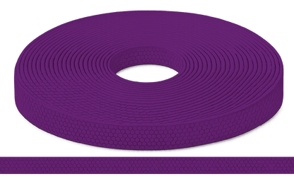 L'atelier du Fourmilier Sangle Hexa au mètre 20mm / Hexa Violet Sangle HEXA au mètre – Imperméable, résistante et souple – 20, 25 et 38 mm