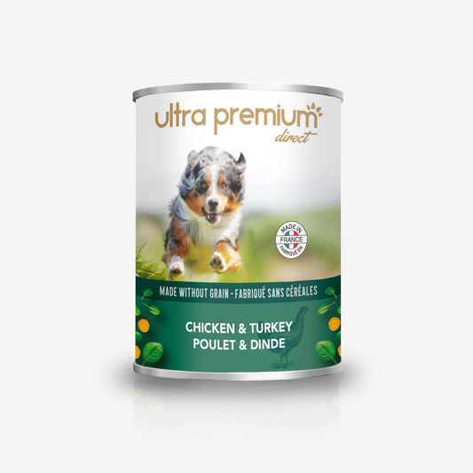 Ultrapremium Ultrapremium 12 Boîtes de Pâtée pour Chien Sans Céréales - Poulet & Dinde