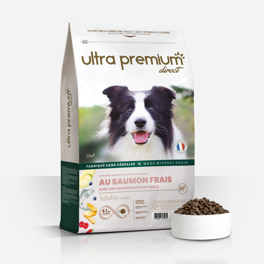 Ultrapremium Ultrapremium Croquettes Sans Céréales au Saumon frais pour chien adulte toutes tailles