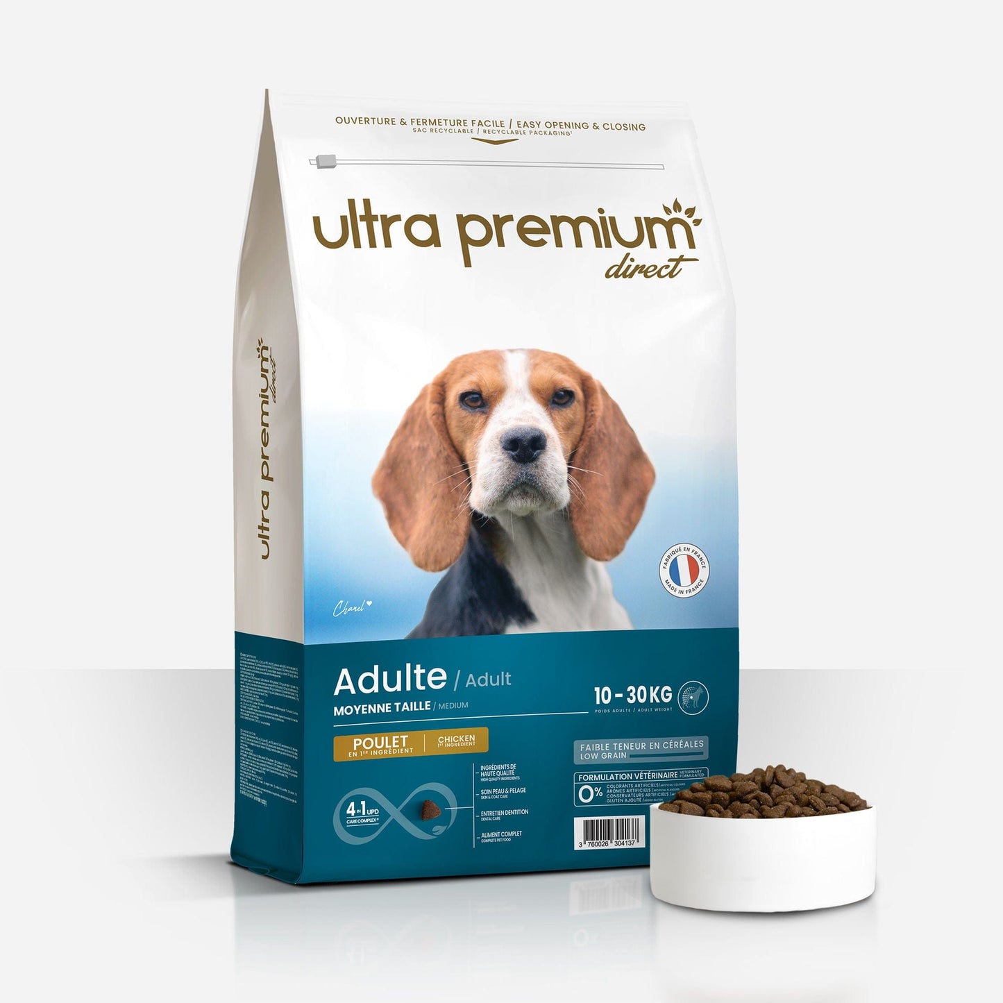 Ultrapremium Ultrapremium Croquettes Super Premium pour Chien de Taille Moyenne (de 10 à 30 Kg)
