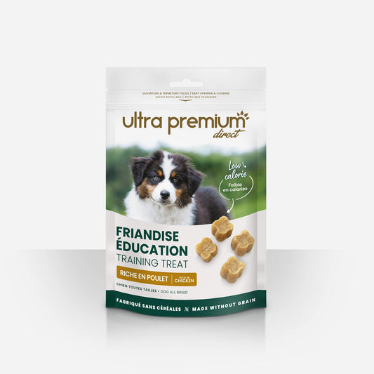 Ultrapremium Ultrapremium Friandise éducation fabriquée sans céréales pour chien