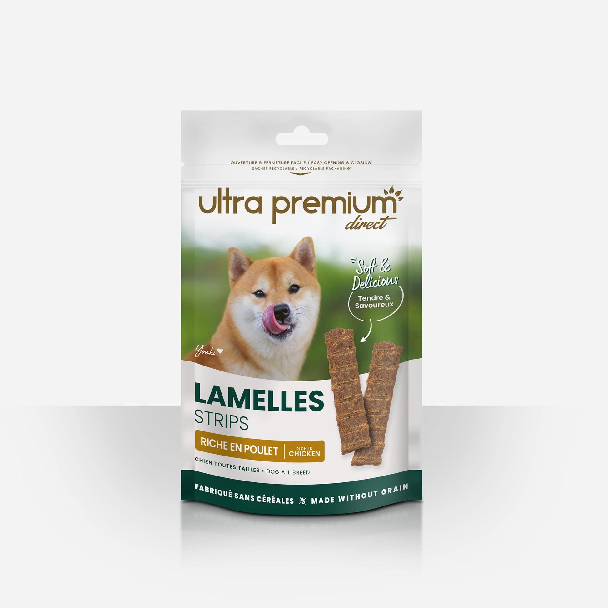 Ultrapremium Ultrapremium Lamelles au poulet pour chien